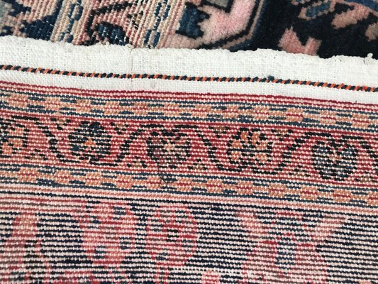 Vintage Wool Hamadan Rug, 1960s-YMM-1062248