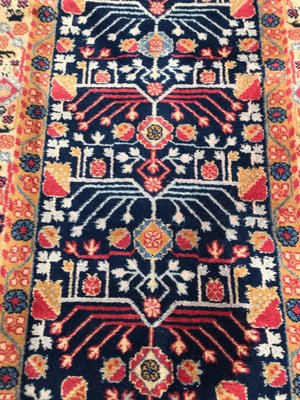 Vintage Wool Khotan Runner, 1980s-YMM-1061780