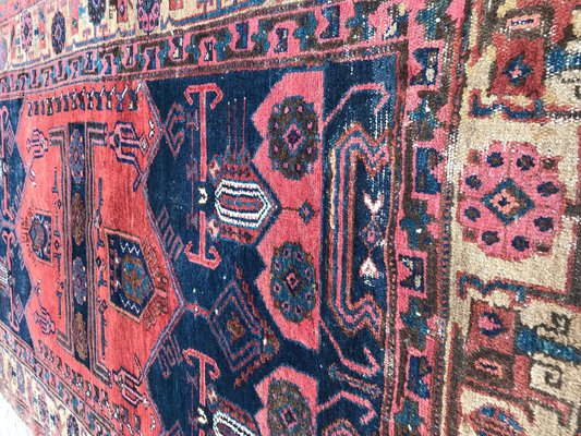 Vintage Wool Kurdish Rug-YMM-1061540