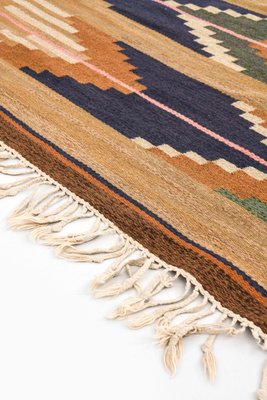 Vintage Wool Swedish Rug-SC-1076403