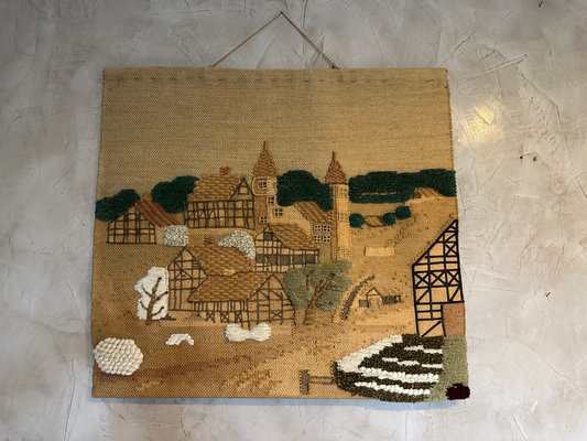 Vintage Wool Tapestry, 1980s-BFK-1700517