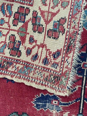 Vintage Wool Turkish Rug, 1940s-YMM-1061688