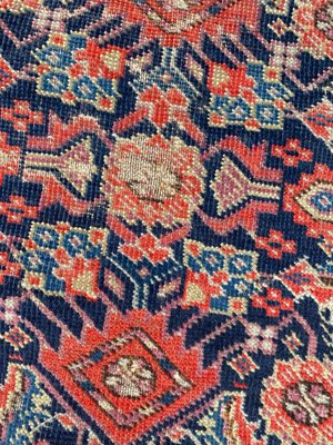 Vintage Wool Turkmen Rug, 1920s-YMM-1061674