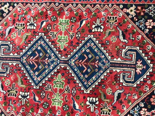 Vintage Wool Yalameh Rug, 1980s-YMM-1061929