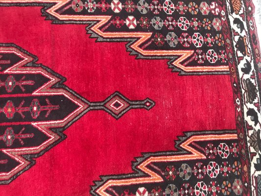 Vintage Wool Zanjan Rug, 1960s-YMM-1062277