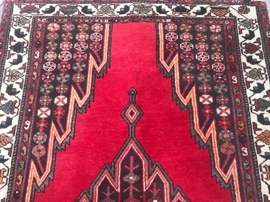 Vintage Wool Zanjan Rug, 1960s-YMM-1062277