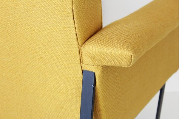 Vintage Yellow Armchair, 1950s-TOI-858123