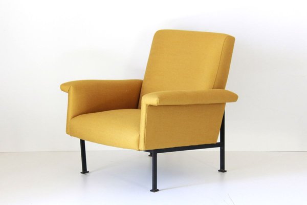 Vintage Yellow Armchair, 1950s-TOI-858123