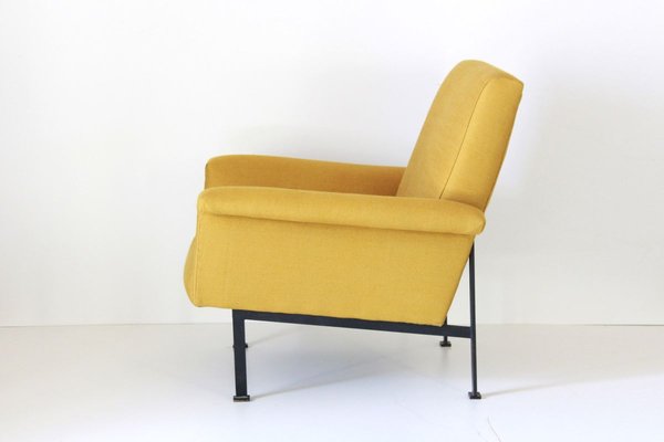 Vintage Yellow Armchair, 1950s-TOI-858123