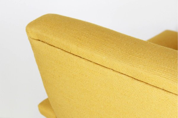 Vintage Yellow Armchair, 1950s-TOI-858123