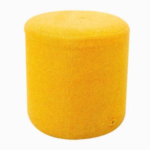 Vintage Yellow Pouf, 1970s-UJE-778781