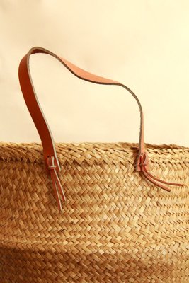 Vintage Zana Wicker Basket, 1970s-HUY-830329