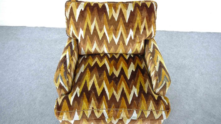 Vintage Zig Zag Club Chairs from Bielefelder Werkstätten, Set of 2-EE-569338