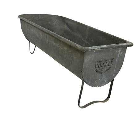 Vintage Zinc Bathtub-EUT-2030198