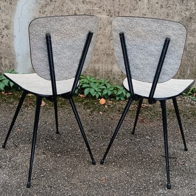 Vinyl Side Chairs, France, 1960, Set of 2-NTQ-2018287