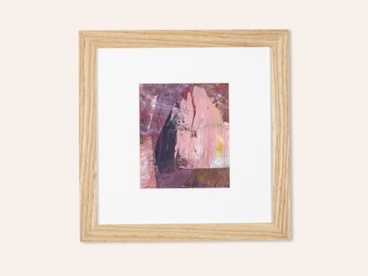 Violet Quartz, Acrylic on Paper, Framed-GPP-1126532