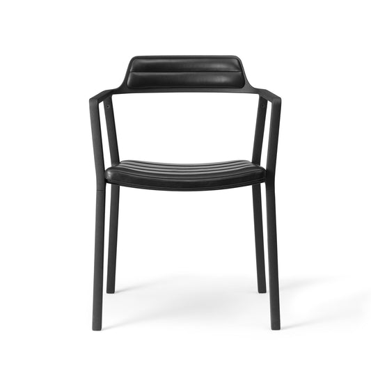 451 Dining Chair by VIPP #Black Leather
