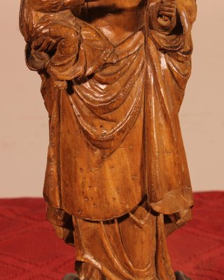 Virgin and Child, 17th Century, Walnut-HPU-2034679