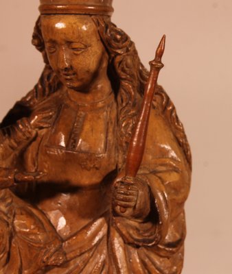 Virgin and Child, 17th Century, Walnut-HPU-2034679