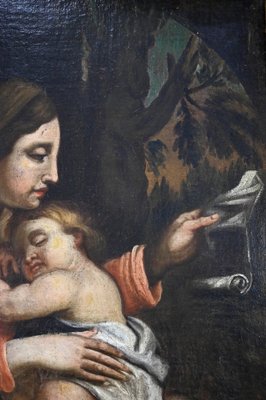 Virgin and Child, Late 19th Century, Oil on Canvas-RVK-1701956