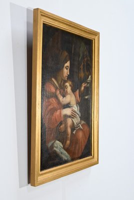 Virgin and Child, Late 19th Century, Oil on Canvas-RVK-1701956