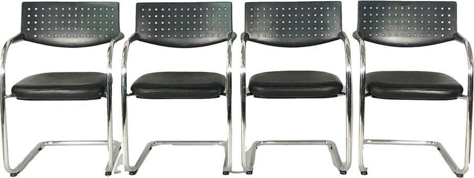 Visavis Chairs by A. Citterio for Vitra, 2000, Set of 4-ZCY-1375487