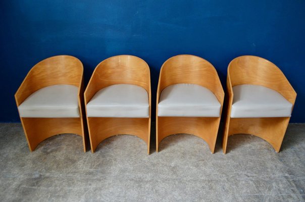 Visitors Armchairs, 1980s, Set of 6-AIU-1721941