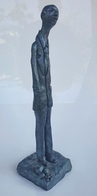 Vito Imburgia, Standing Man Astolfo Sculpture, 2012, Bronze-KHH-1387763