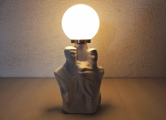 Vl Ceramic Earthenware Lamp, Holland, 1970s-BQF-1806224