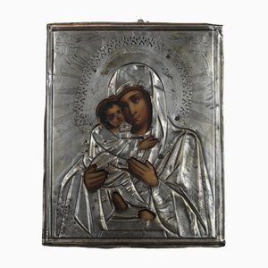 Vladimir Blessed Virgin, Silver-WMV-1129352