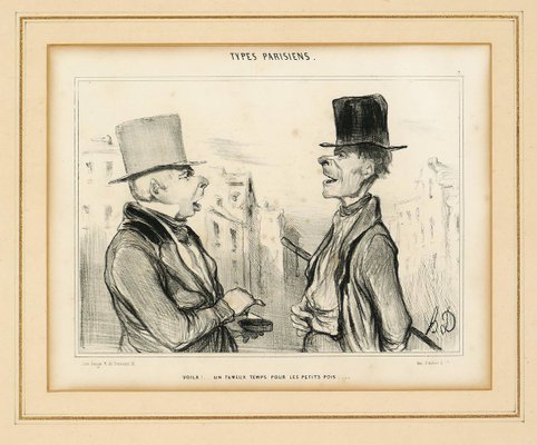 Voilà... - Original lithograph - 1839 1839-ZCI-760820