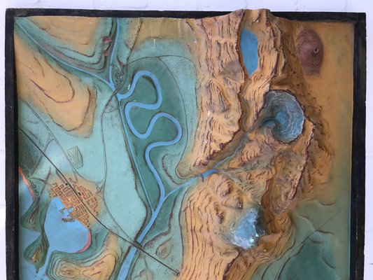 Volcano Mountain Range School Wall Map, 1950s-EXJ-635645