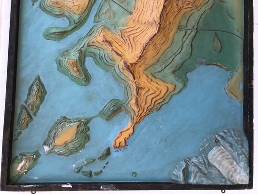 Volcano Mountain Range School Wall Map, 1950s-EXJ-635645