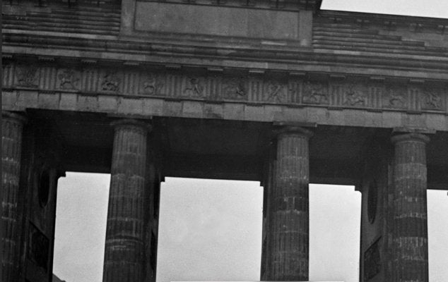 Volkswagen Beetle in Front of Brandenburg Gate, Germany, 1939, Printed 2021-DYV-1021835