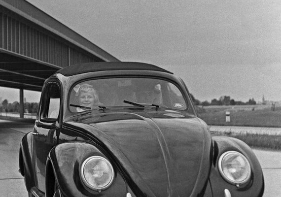 Volkswagen Beetle on Highway, Germany 1937, Printed 2021-DYV-1021823