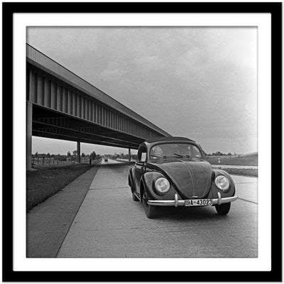 Volkswagen Beetle on Highway, Germany 1937, Printed 2021-DYV-1021823