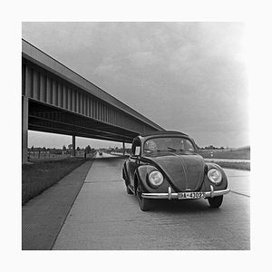 Volkswagen Beetle on Highway, Germany 1937, Printed 2021-DYV-1021823