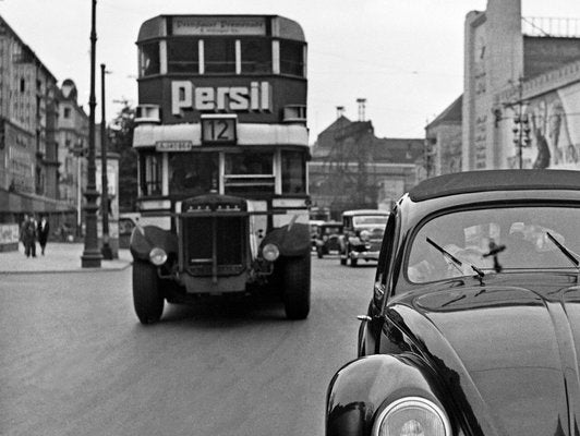 Volkswagen Beetle on the Streets in Berlin, Germany 1939, Printed 2021-DYV-1021827