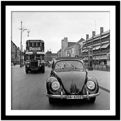 Volkswagen Beetle on the Streets in Berlin, Germany 1939, Printed 2021-DYV-1021827