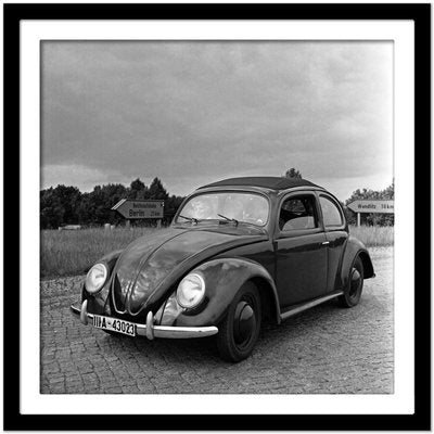 Volkswagen Beetle Parking on the Streets, Germany 1939, Printed 2021-DYV-1021825