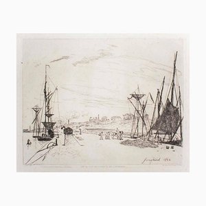 Vue du Port au Chemin de Fer à Honfleur 1866-ZCI-756834