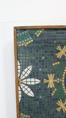 Wall Art Mosaic in Vinyl on Wood by P. Zwier, 1960s-DT-2026292