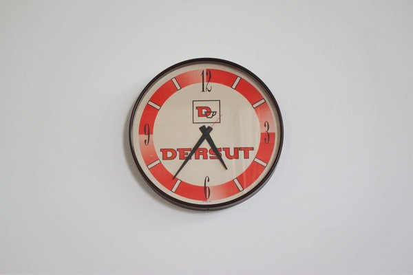 Wall Clock from Dersut, 1970s-KNM-903520