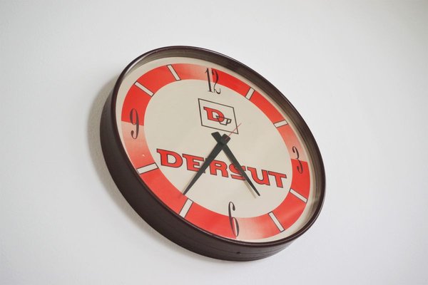 Wall Clock from Dersut, 1970s-KNM-903520