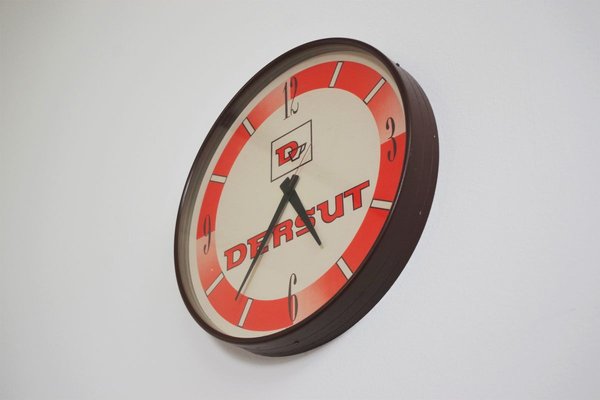 Wall Clock from Dersut, 1970s-KNM-903520