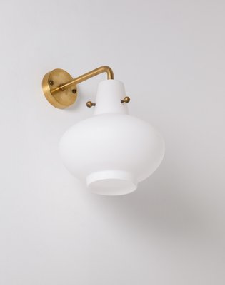 Wall Lamp attributed to Hans Bergström, Sweden, 1950s-QU-2034302