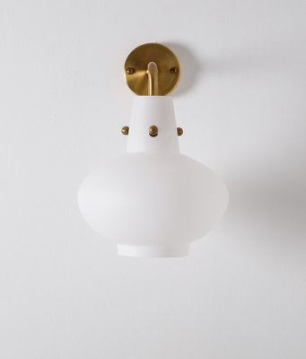 Wall Lamp attributed to Hans Bergström, Sweden, 1950s-QU-2034302