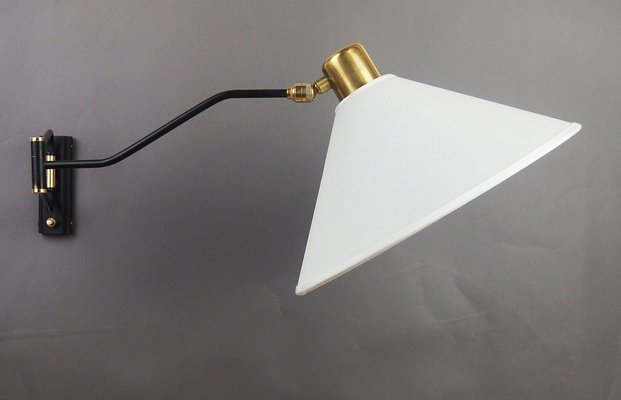 Wall Lamp attributed to René Mathieu for Lunel, 1950s-LW-2034673