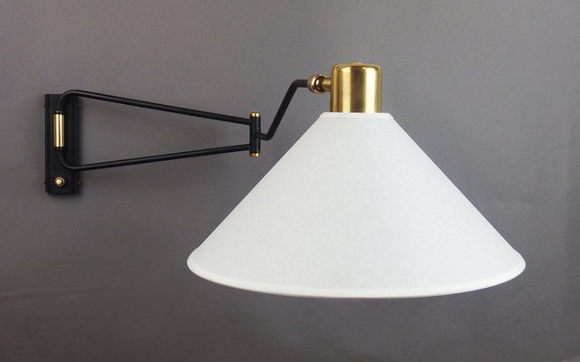 Wall Lamp attributed to René Mathieu for Lunel, 1950s-LW-2034673