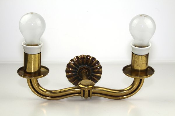 Wall Lamp by Hugo Gorge for Eduard Schmelz, 1930s-ZWH-1093912